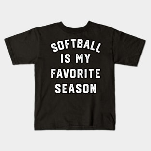 Softball Kids T-Shirt